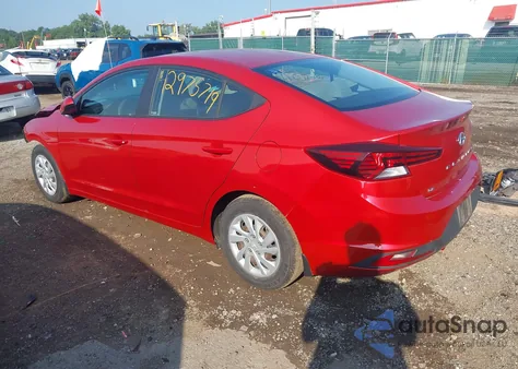 2020 Hyundai Elantra Se из США, поврежденный, VIN 5NPD74LF4LH518947